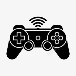 控制板无线视频游戏控制器playstationplay game图标高清图片