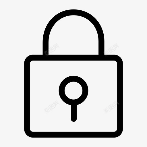 锁银行钥匙图标svg_新图网 https://ixintu.com 信任 安全 密码 秘密 钥匙 银行 锁