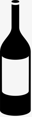 酒瓶容器烈酒图标图标