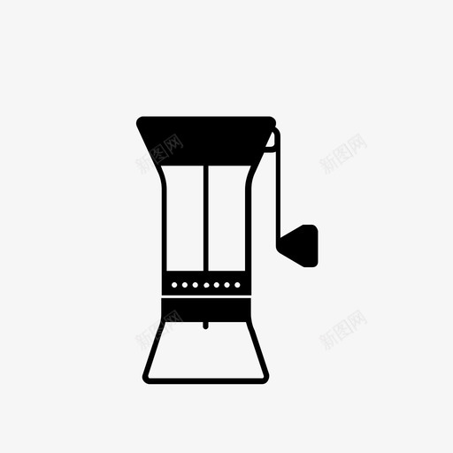 咖啡研磨机手工研磨咖啡机手工研磨图标svg_新图网 https://ixintu.com 咖啡 咖啡研磨 咖啡研磨机 手工研磨 手工研磨咖啡机 饮料