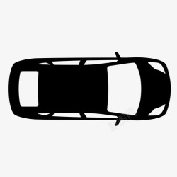 icon车辆租赁汽车驱动器俯视图图标高清图片