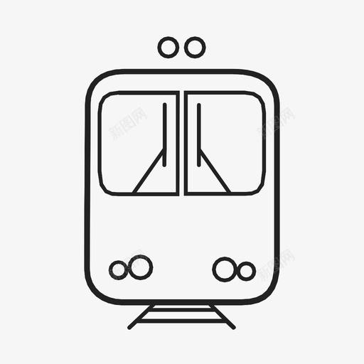 有轨电车火车车厢运输图标svg_新图网 https://ixintu.com 公共交通 旅行 有轨电车 火车车厢 运输 骑乘