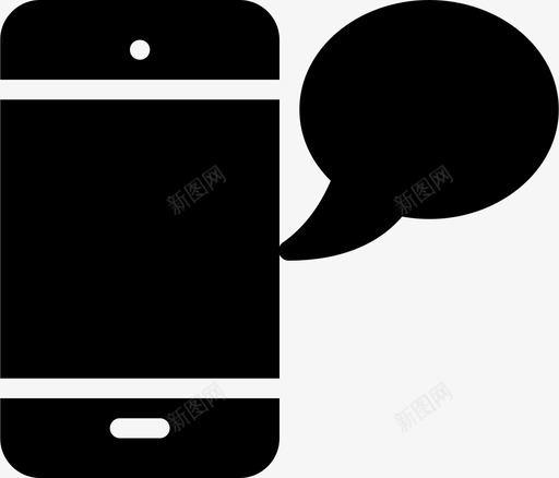 手机短信形状短信服务图标svg_新图网 https://ixintu.com 实心图标 形状 手机短信 技术 智能手机 桌面应用程序-固态 用户界面 短信服务 移动 软件