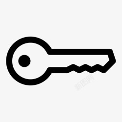 转筒钥匙转筒钥匙安全图标高清图片