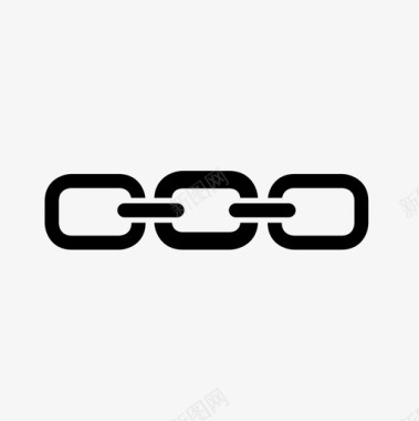 链环连接在一起图标图标