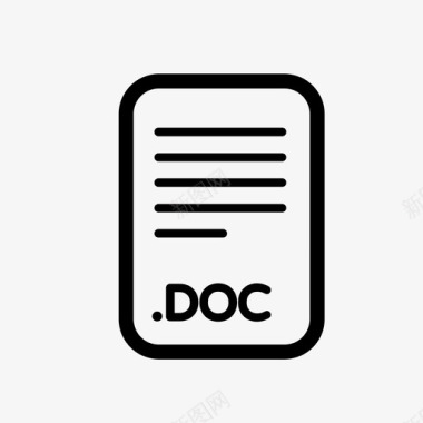 doc文件word docms word file图标图标