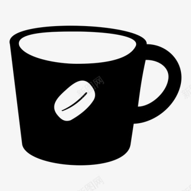 咖啡杯犹他州摩门教图标图标