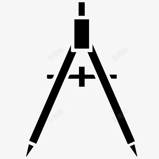 指南针建筑制图指南针图标svg_新图网 https://ixintu.com 指南针建筑制图指南针