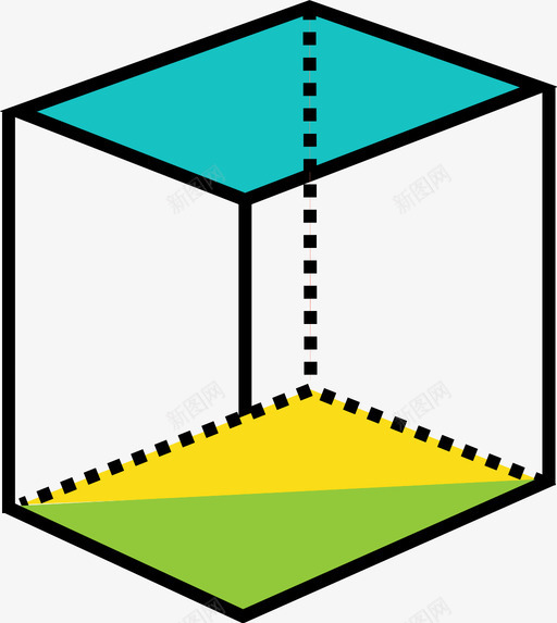 右矩形棱镜右矩形体积图标svg_新图网 https://ixintu.com 三维 体积 几何 右矩形 右矩形棱镜 形状 物体