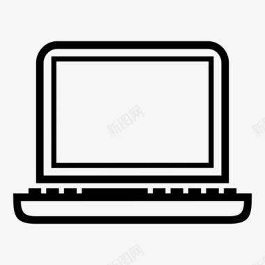 笔记本电脑屏幕powerbook图标图标