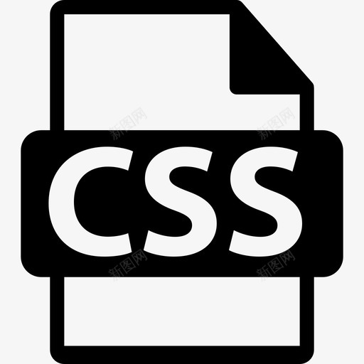 CSS文件格式符号界面文件格式文本图标svg_新图网 https://ixintu.com CSS文件格式符号 文件格式文本 界面