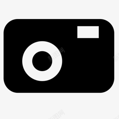 照相机设备照片捕捉图标图标