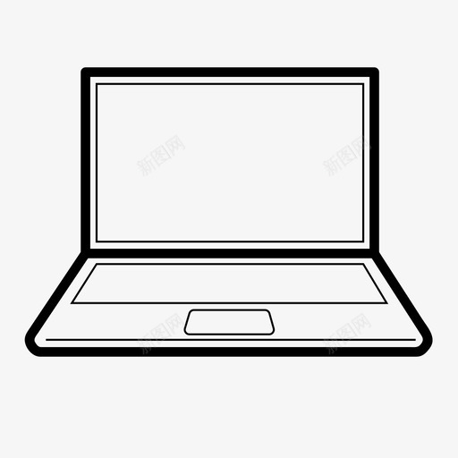 笔记本电脑技术屏幕图标svg_新图网 https://ixintu.com 个人电脑 便携式 屏幕 手机 技术 显示器 电子产品 笔记本电脑 键盘