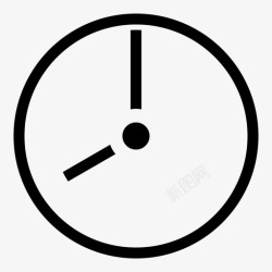 4小时时钟分钟秒图标高清图片