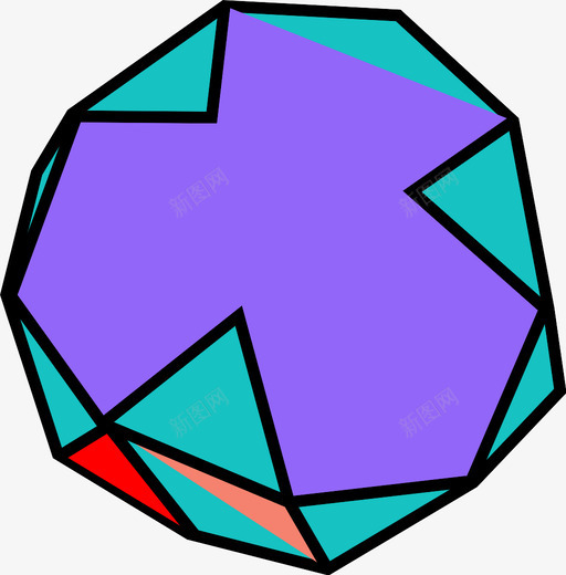图标面体形状多边形svg_新图网 https://ixintu.com 三维 三维对象 三维形状 几何体 图标面体 多边形 对象 形状