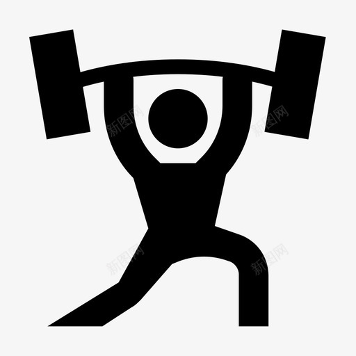 举重强壮沉重图标svg_新图网 https://ixintu.com 举重 健身 强壮 沉重 运动 锻炼 非常基础。安卓l（棒棒糖）图标包。