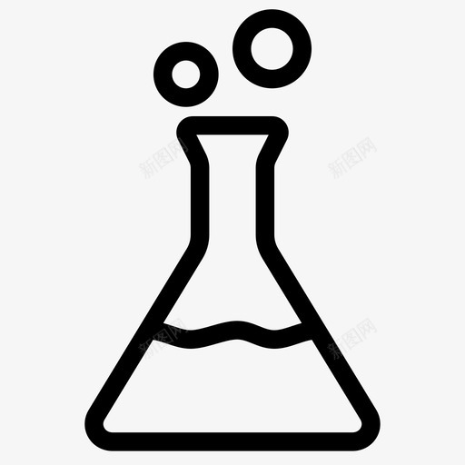 烧杯化学品化学家图标svg_新图网 https://ixintu.com simplicicons 化学 化学品 化学家 反应 烧杯 烧瓶 科学