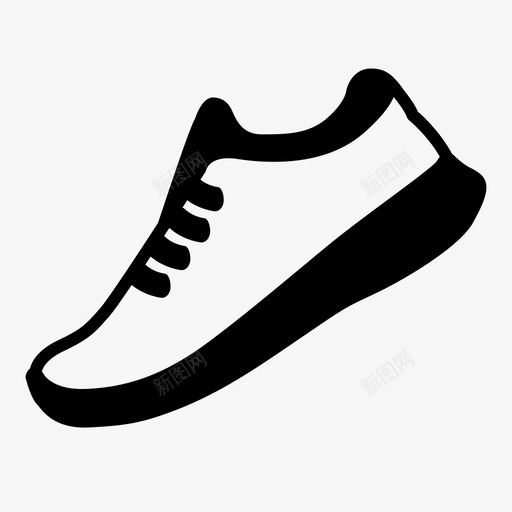 教练网球鞋运动图标svg_新图网 https://ixintu.com 教练 网球鞋 训练 跑步者 运动 鞋 鞋类