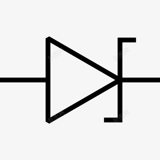 二极管齐德技术图标svg_新图网 https://ixintu.com 二极管 互联网物理 半导体 技术 方向 物理 电子元件 计算机物理 齐德