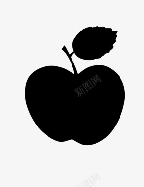 苹果零食营养食品图标图标