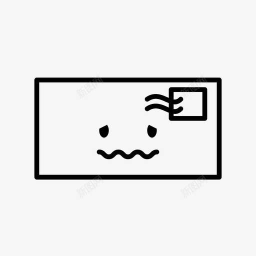 邮件illkawaii图标svg_新图网 https://ixintu.com ill kawaii letter lost outlook 包裹 回复 明信片 邮件 邮寄