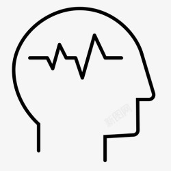 卫生健康小知识神经学家专家医疗保健图标高清图片