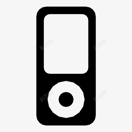 ipod声音播放器图标svg_新图网 https://ixintu.com ipod mp3 声音 播放器 音乐 音乐播放器 音频