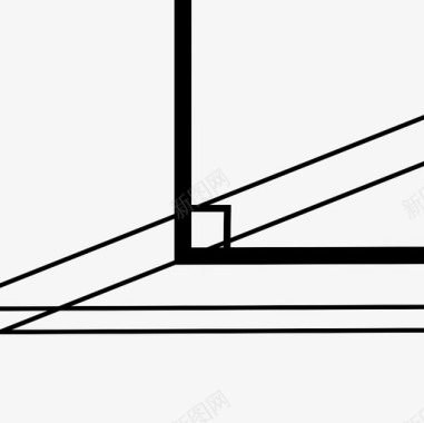 直角代数钓鱼图标图标