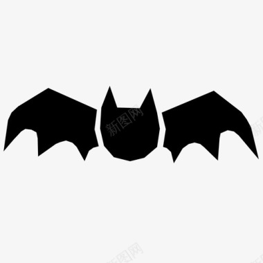 蝙蝠吓人卡瓦伊图标图标