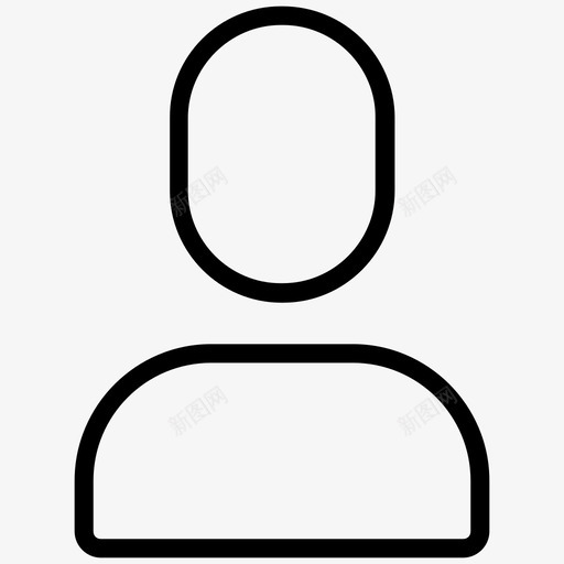 用户朋友个人图标svg_新图网 https://ixintu.com 个人 个人资料 朋友 用户 行图标