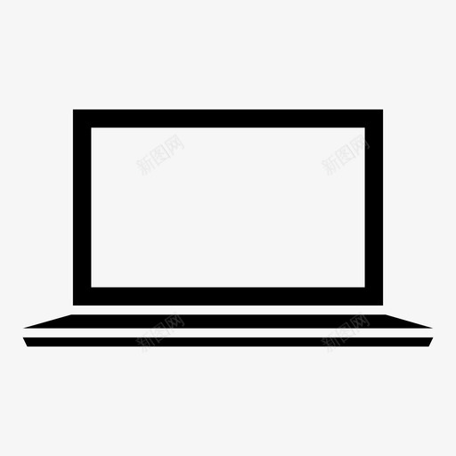 笔记本电脑技术屏幕图标svg_新图网 https://ixintu.com macbook pc windows 个人电脑 便携式 屏幕 技术 电子 笔记本电脑