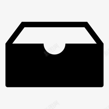 收件箱存档电子邮件图标图标