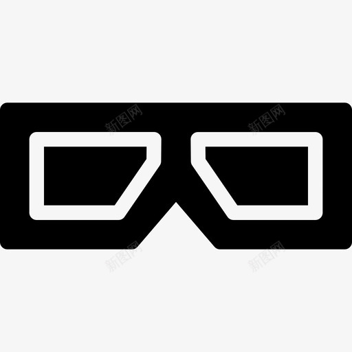 3d眼镜插图电影图标svg_新图网 https://ixintu.com 3d眼镜 三维 实体图标 形状 技术 插图 电影 真实效果 眼镜 胶片 视频实体