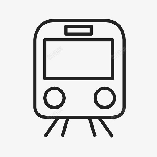 火车交通电车图标svg_新图网 https://ixintu.com 交通 交通方式 公共交通 地铁 污染 火车 电车 移动