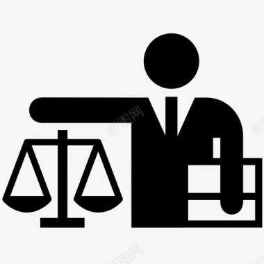 律师诉讼立法图标图标