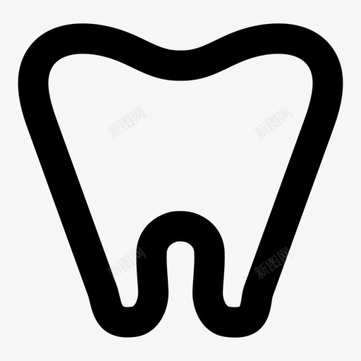 牙齿磨牙卫生图标svg_新图网 https://ixintu.com 卫生 干净的牙齿 牙科 牙齿 牙齿卫生 磨牙