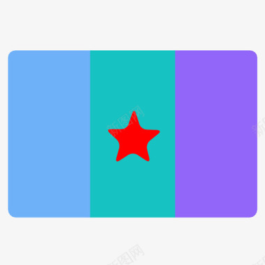 塞内加尔国旗图标图标