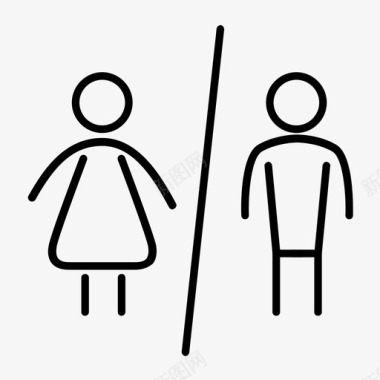 浴室收费站厕所图标图标