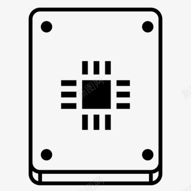 固态硬盘备份电脑图标图标