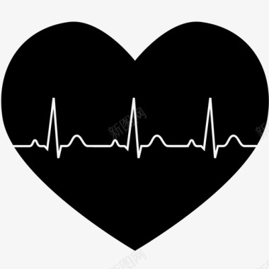 心脏监护仪医学医疗图标图标