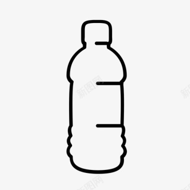 瓶水汽水瓶图标图标