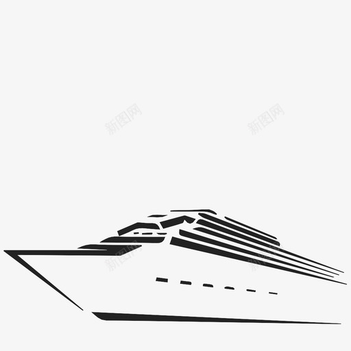 船远洋班轮邮轮图标svg_新图网 https://ixintu.com 渡轮 游艇 游轮 船 远洋班轮 邮轮 驳船