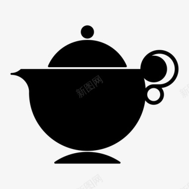 茶壶厨房乌龙图标图标