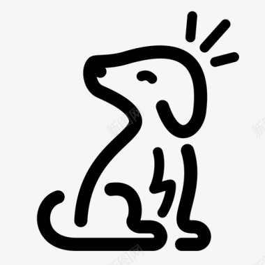 狗看宠物图标图标