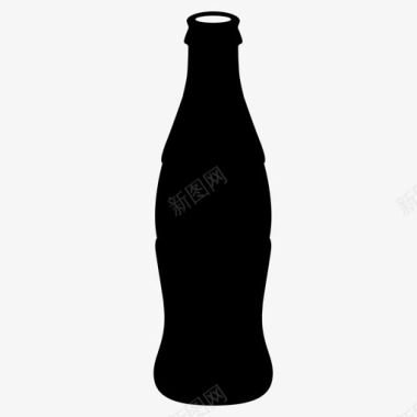 汽水瓶软饮料汽水图标图标