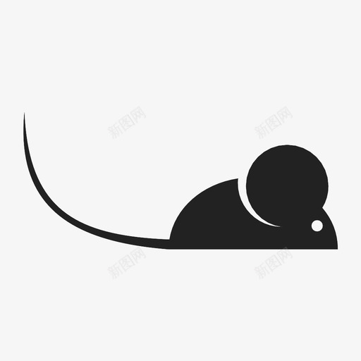 老鼠卡通老鼠图标svg_新图网 https://ixintu.com 卡通老鼠 老鼠