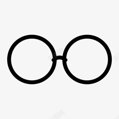 xl款式眼镜视觉图标图标