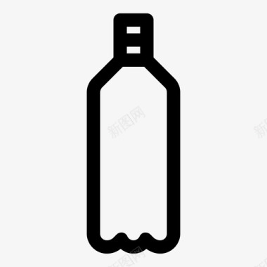 瓶子水苏打水图标图标