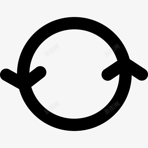 重新加载导航形状图标svg_新图网 https://ixintu.com 交换 实心图标 导航 形状 步进 箭头-实心 转移 重新加载 随机移动