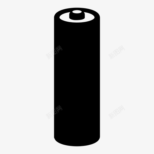 电池伏特电源图标svg_新图网 https://ixintu.com 伏特 充电 果汁 正 电池 电流 电源 能量 负 通电